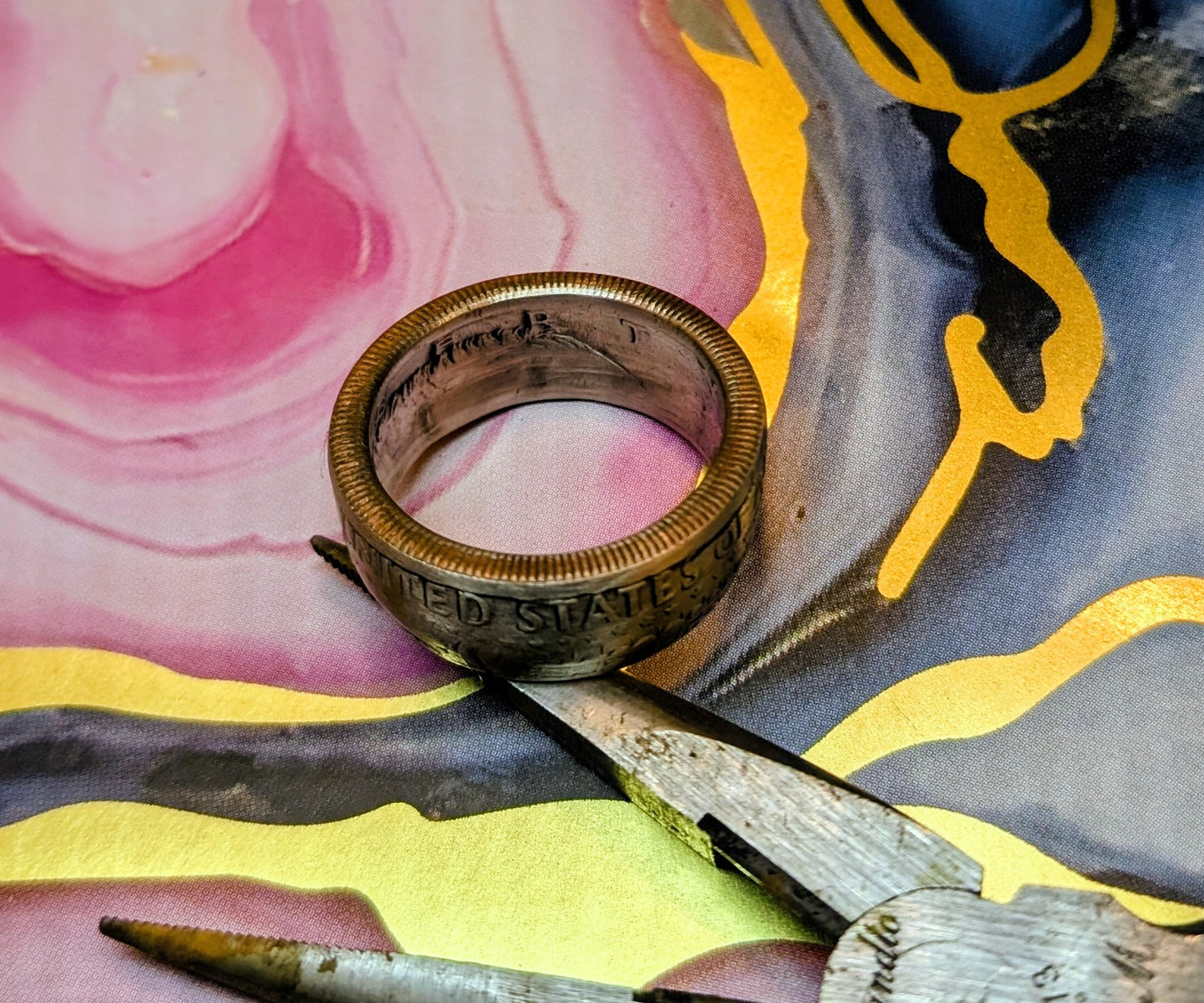1973 Handcrafted Half Dollar